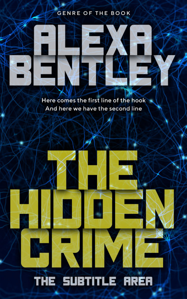 Front view of Black Pearl #9050 - Premade Abstract Book Cover