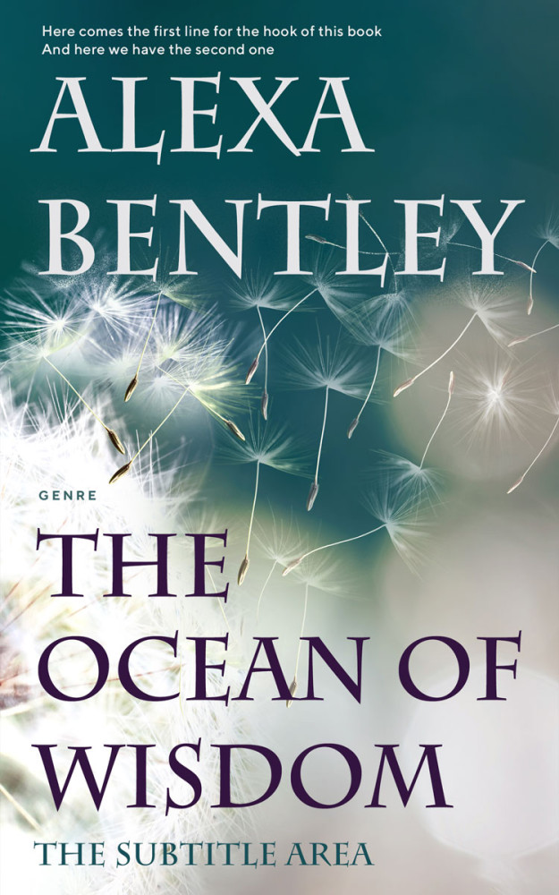 Front view of Celeste #9074 - Premade Nature Book Cover