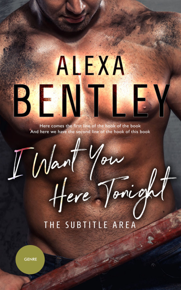 Front view of English Walnut #9075 - Premade Erotica Book Cover | BookCoverZone