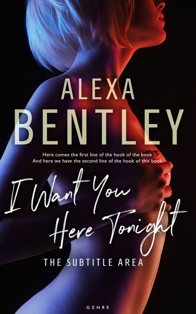 Front view of Brandy Rose #9084 - Premade Erotica Book Cover