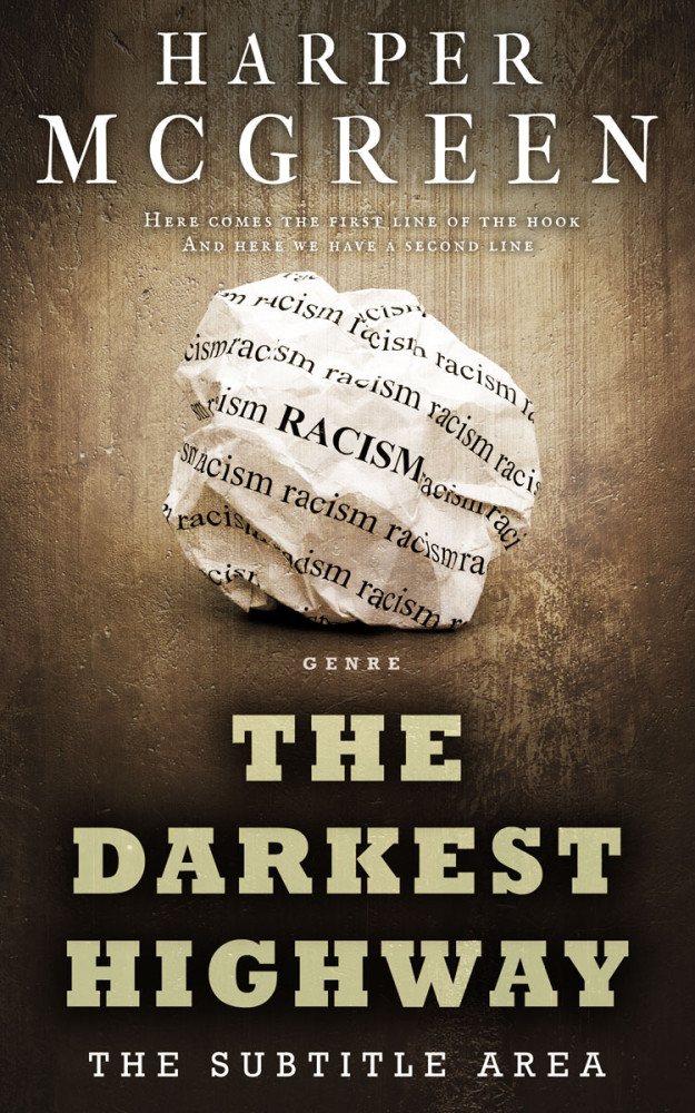 Front view of Treehouse #9091 - Premade Abstract Book Cover | BookCoverZone