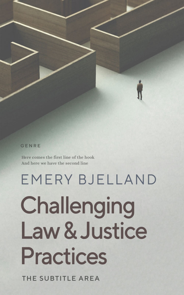 Front view of Chicago #9095 - Premade Abstract Book Cover | BookCoverZone