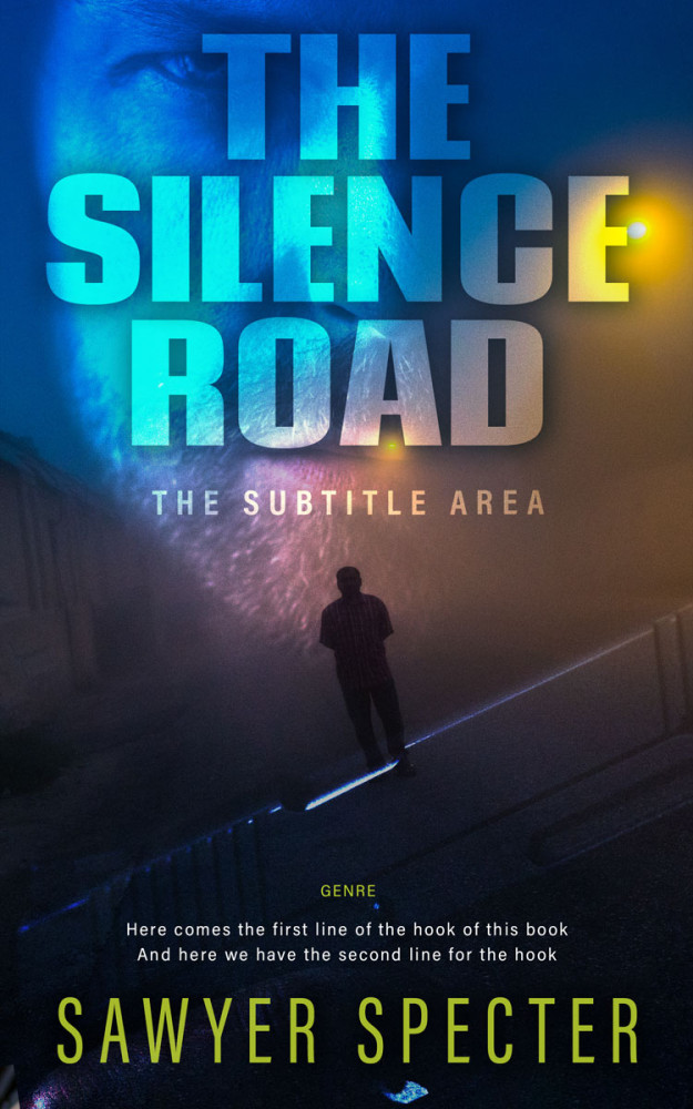 Front view of Ebony Clay #9107 - Premade Mystery & Thriller & Suspense Book Cover