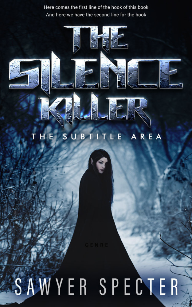 Front view of Mirage #9122 - Premade Fantasy Book Cover