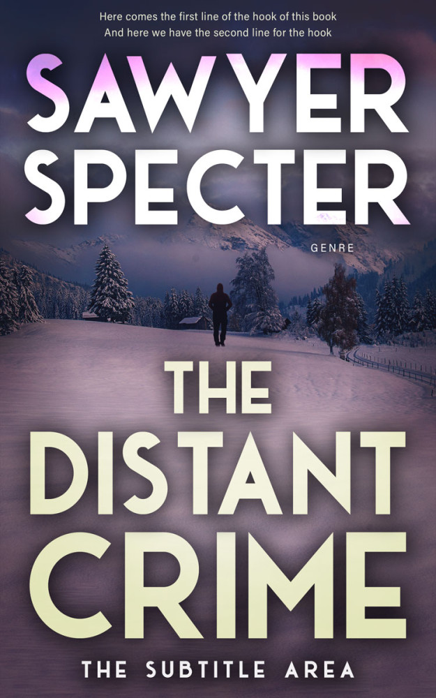 Front view of Ship Gray #9158 - Premade Mystery & Thriller & Suspense Book Cover