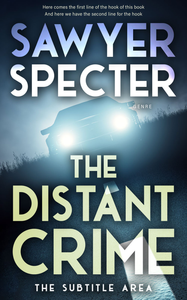 Front view of Sea Mist #9159 - Premade Mystery & Thriller & Suspense Book Cover