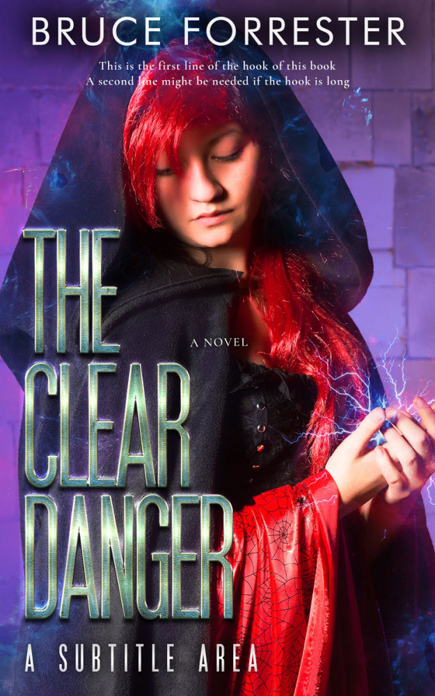 Front view of Bleached Cedar #9231 - Premade Fantasy Book Cover | BookCoverZone