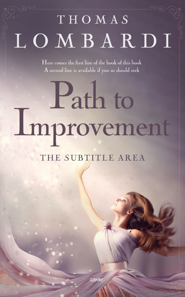 Front view of Empress #9250 - Premade Romance Book Cover