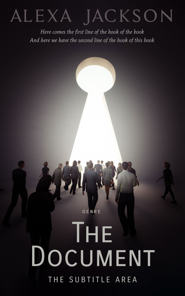 Front view of Thunder #9272 - Premade Mystery & Thriller & Suspense Book Cover