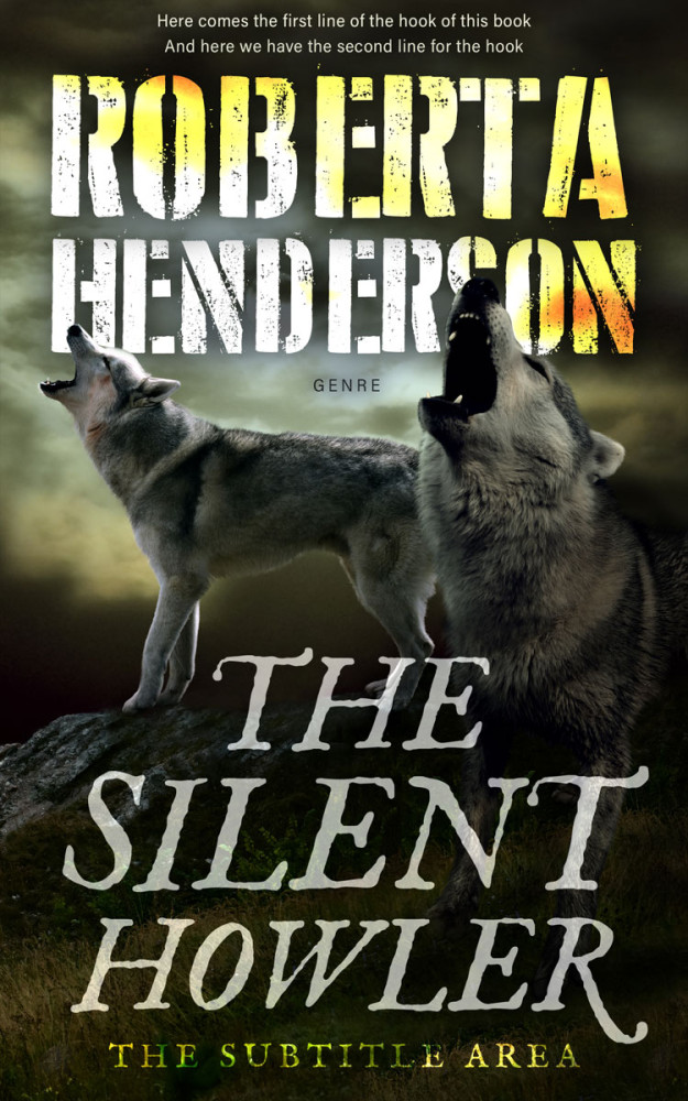 Front view of Chino #9306 - Premade Horror Book Cover