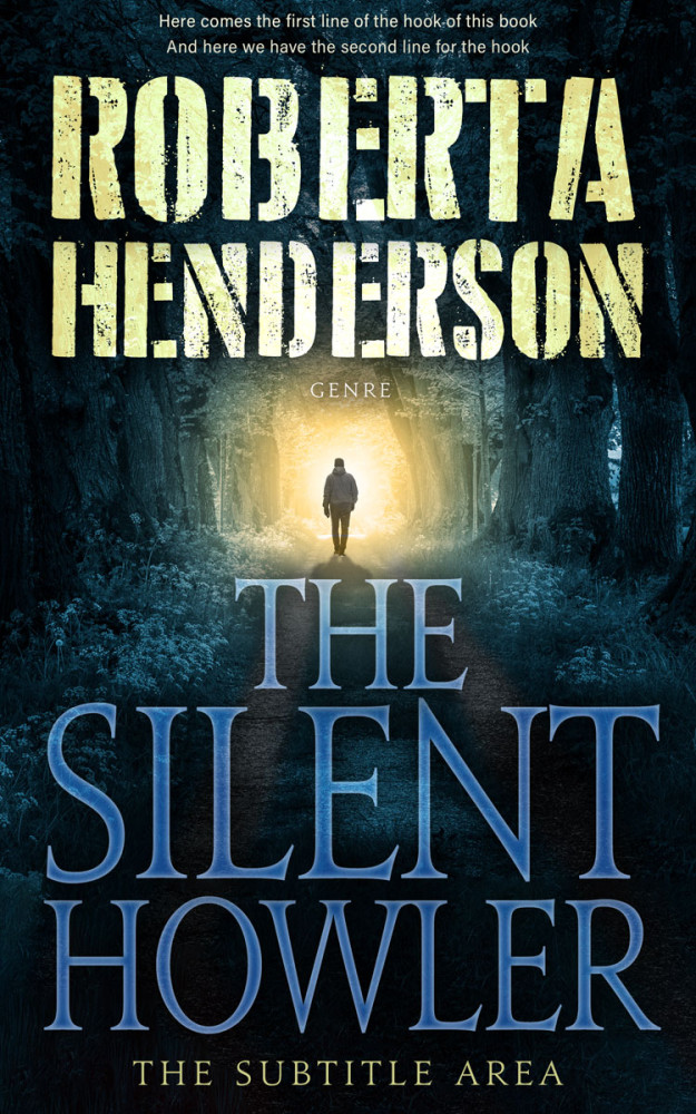 Front view of Sapling #9309 - Premade Mystery & Thriller & Suspense Book Cover