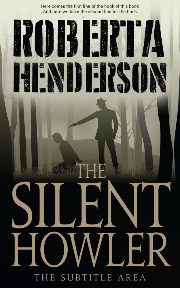 Front view of Log Cabin #9312 - Premade Mystery & Thriller & Suspense Book Cover