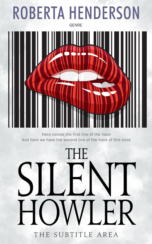 Front view of Thunder #9322 - Premade Chick Lit Book Cover