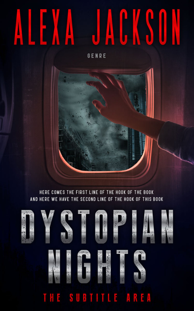 Front view of Bastille #9341 - Premade Apocalyptica Book Cover