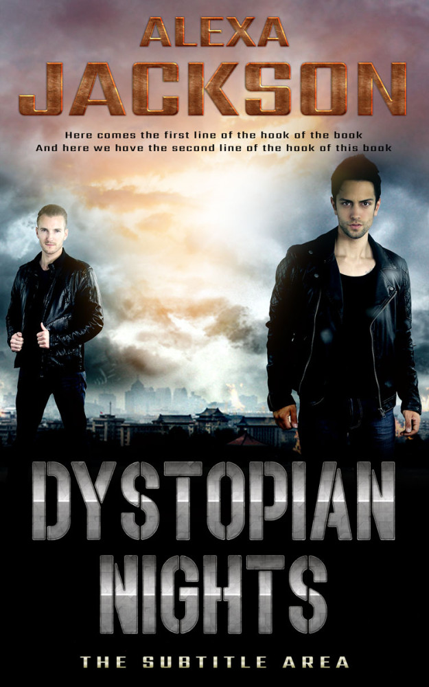 Front view of Bone #9368 - Premade Fantasy Book Cover | BookCoverZone