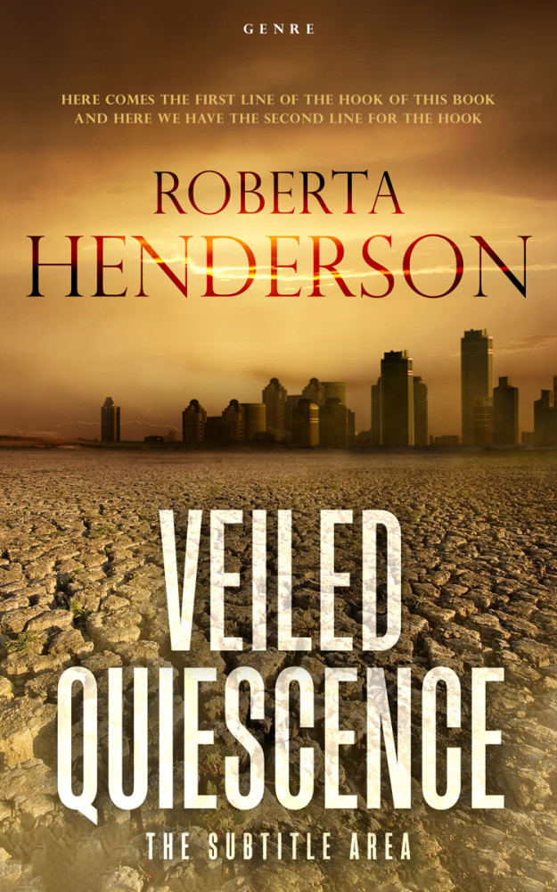 Front view of Dallas #9382 - Premade Apocalyptica Book Cover