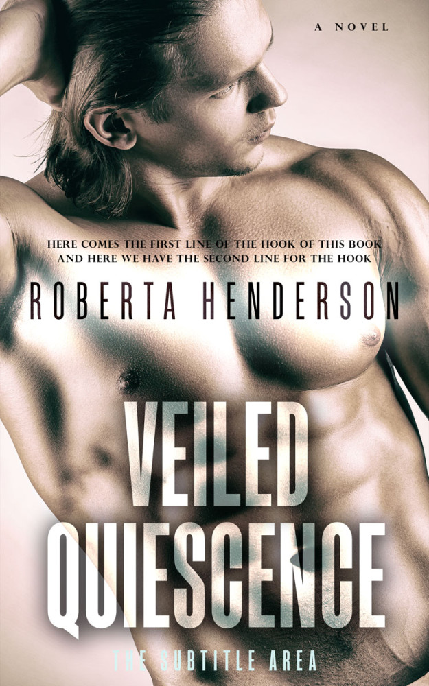 Front view of Soft Amber #9386 - Premade Erotica Book Cover