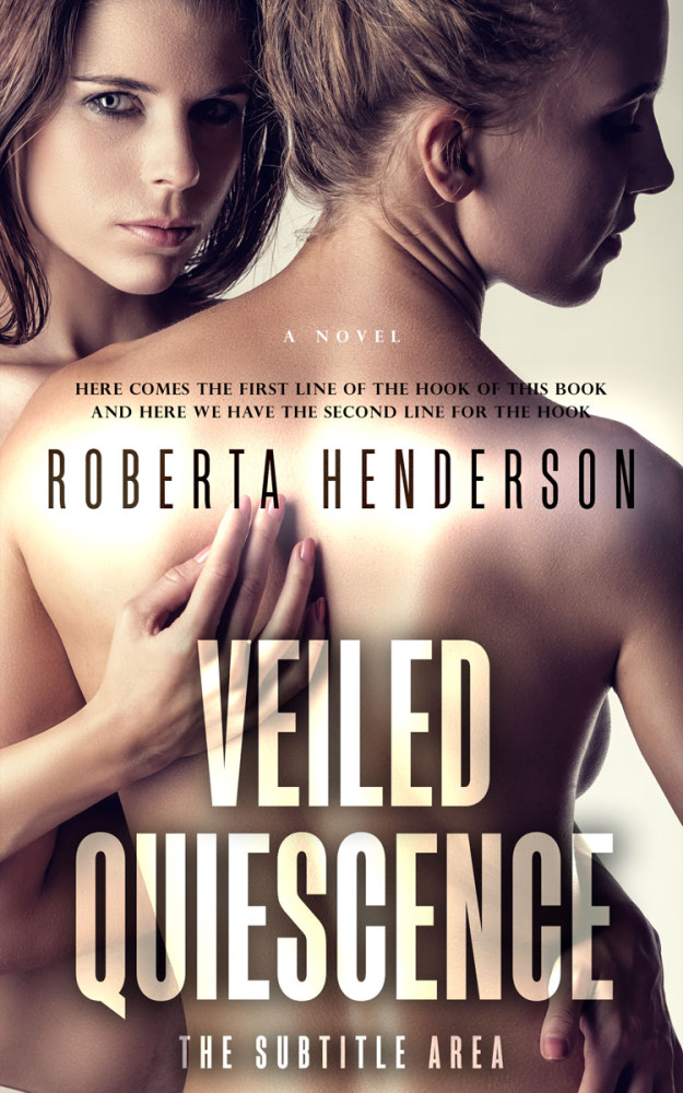 Front view of Vanilla #9387 - Premade Erotica Book Cover