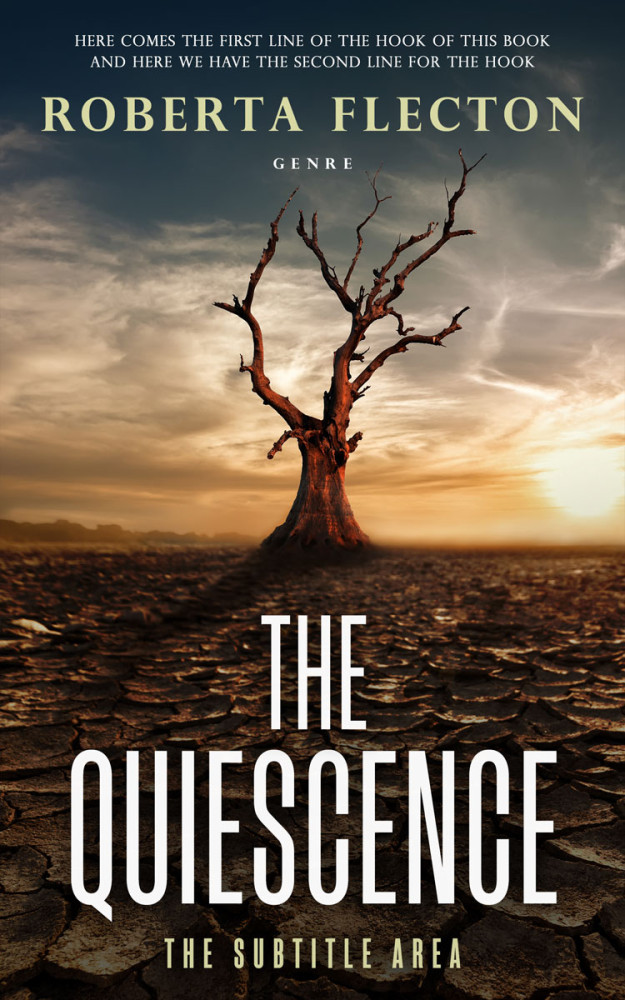 Front view of Cameo #9405 - Premade Apocalyptica Book Cover