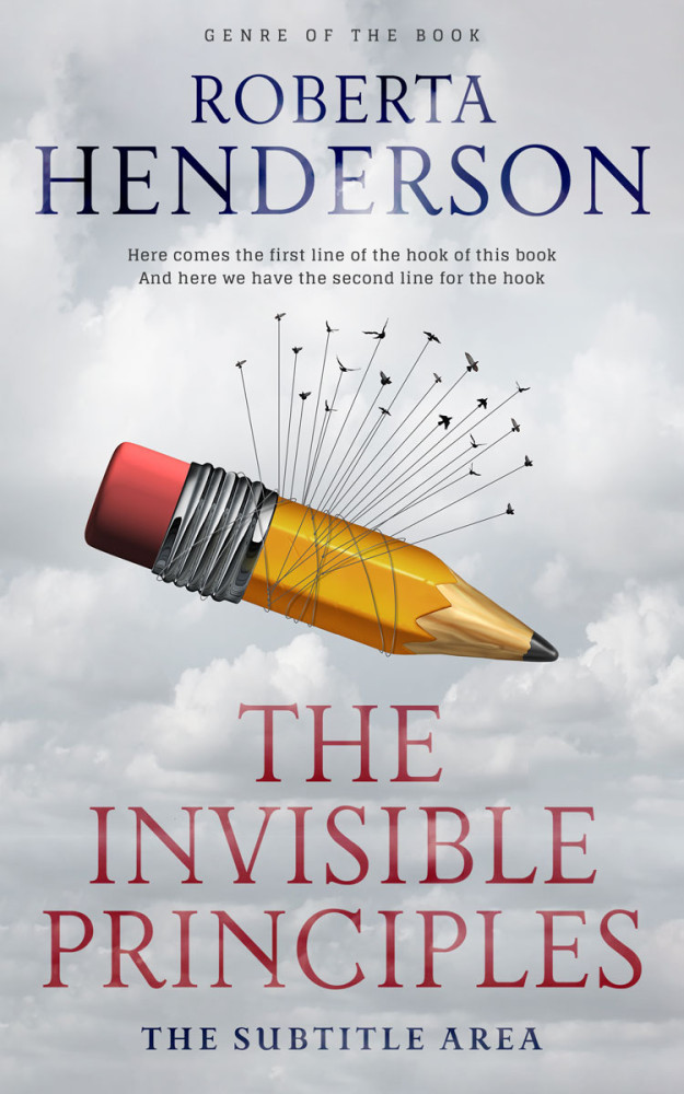 Front view of Iron #9416 - Premade Business Book Cover