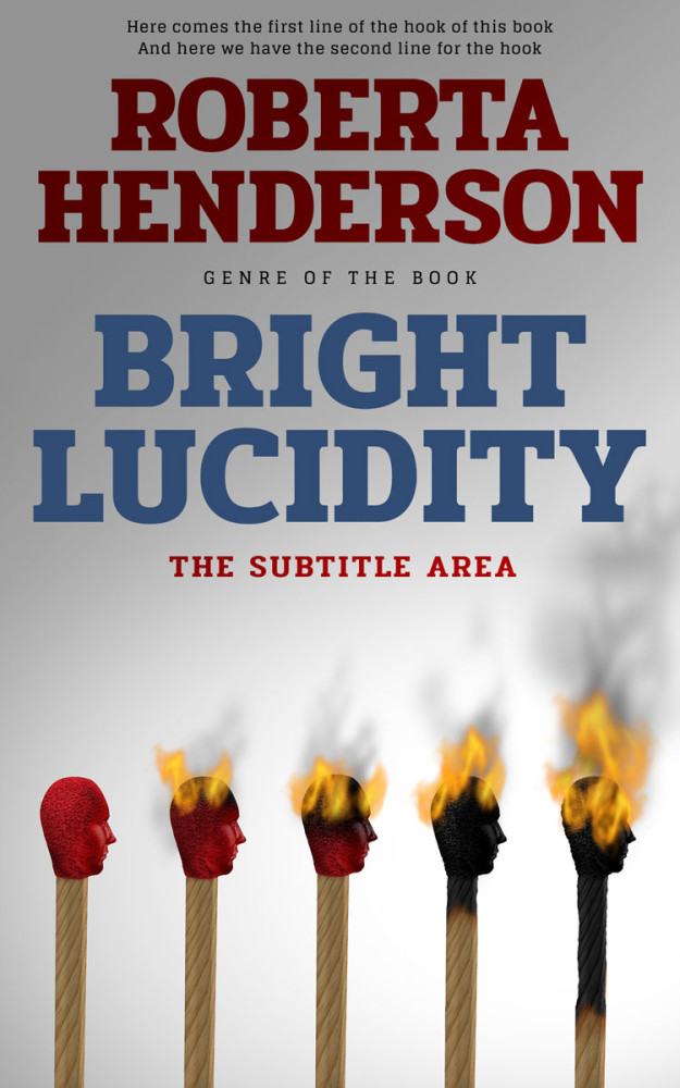 Front view of Cloud #9427 - Premade Health & Mind & Body Book Cover