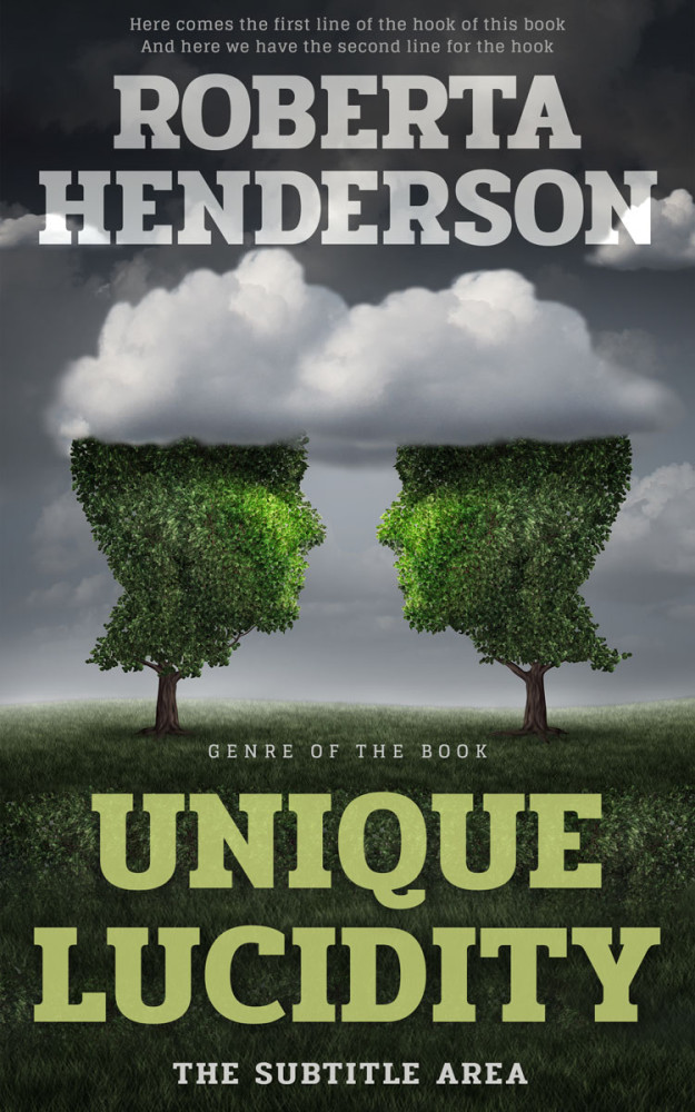 Front view of Heavy Metal #9430 - Premade Business Book Cover