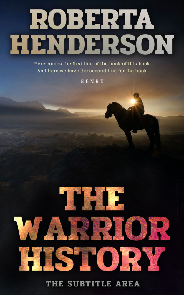 Front view of Old Rose #9448 - Premade Mystery & Thriller & Suspense Book Cover