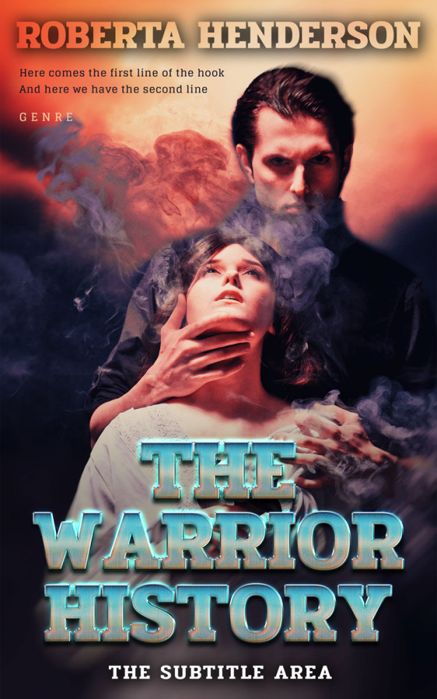 Front view of Burning Sand #9453 - Premade Teen & Young Adult Book Cover