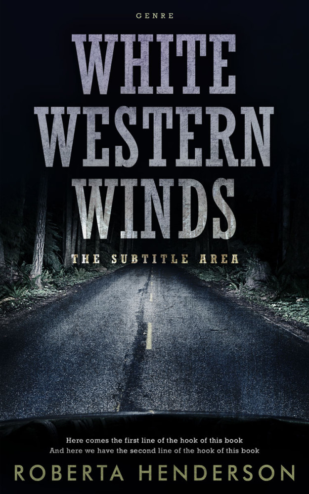 Front view of Manatee #9487 - Premade Mystery & Thriller & Suspense Book Cover