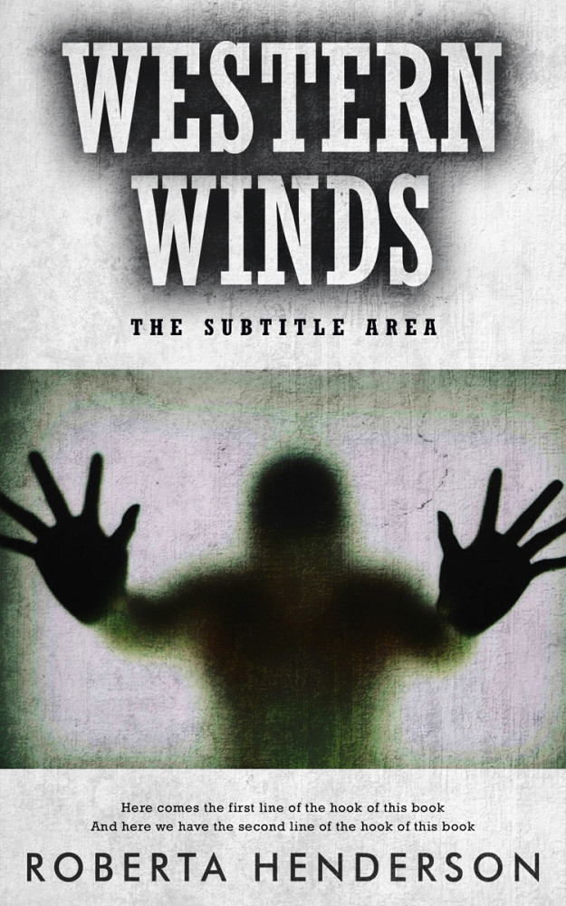 Front view of Alto #9489 - Premade Horror Book Cover