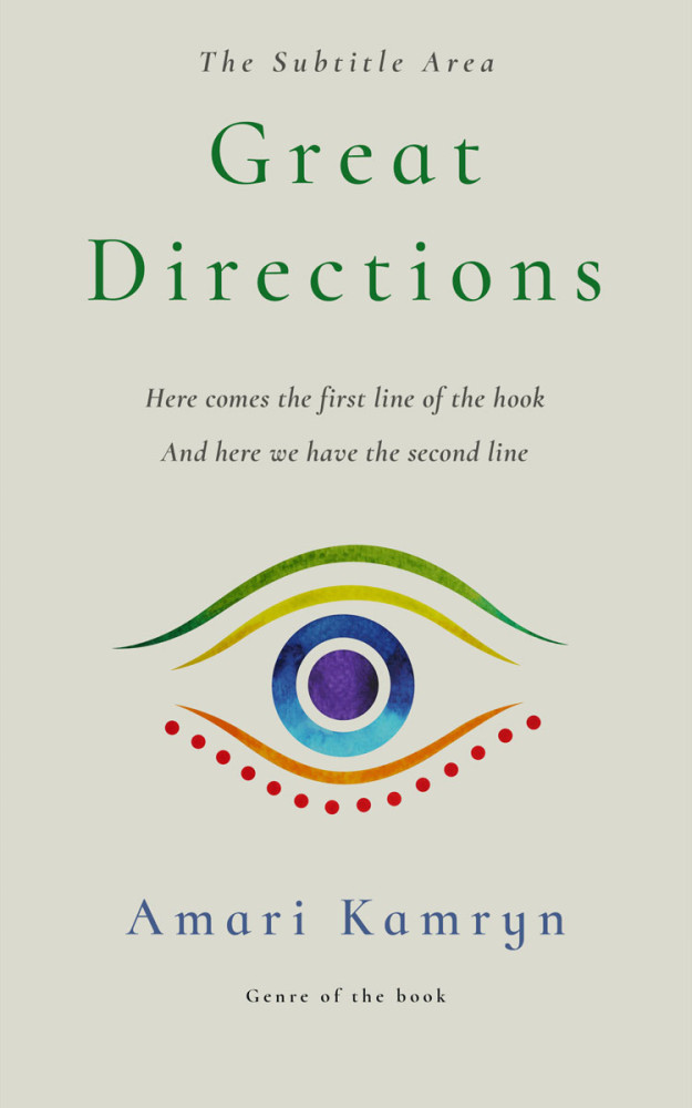 Front view of Moon Mist #9492 - Premade Health & Mind & Body Book Cover