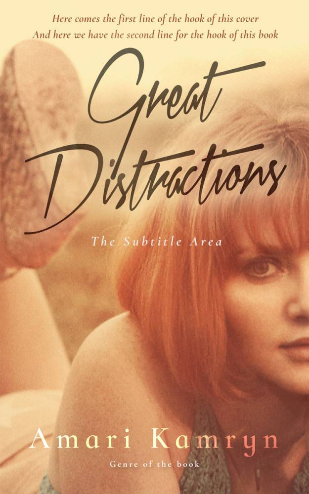 Front view of Antique Brass #9518 - Premade Teen & Young Adult Book Cover | BookCoverZone