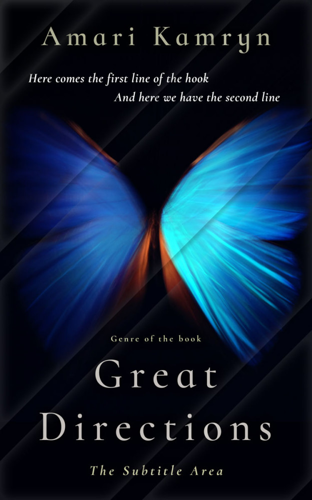 Front view of Ebony #9549 - Premade Self-Improvement & Self-Help Book Cover