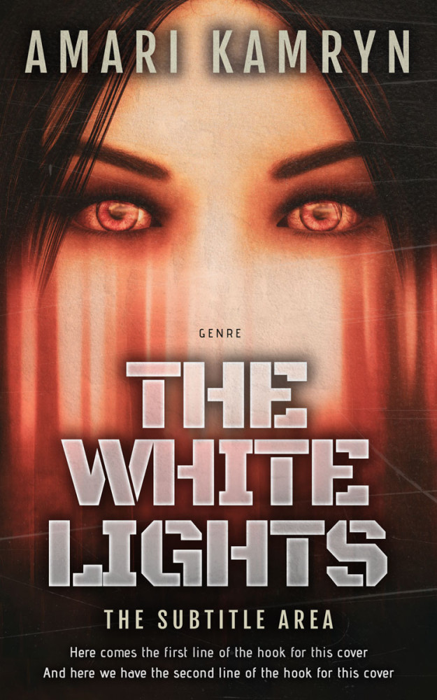 Front view of Tumbleweed #9568 - Premade Horror Book Cover | BookCoverZone