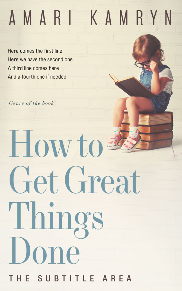 Front view of White Rock #9581 - Premade Family & Parenting Book Cover