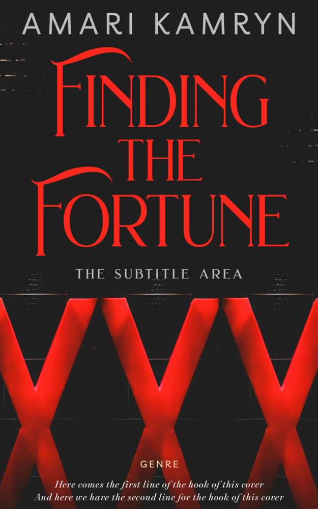 Front view of Punch #9622 - Premade Erotica Book Cover