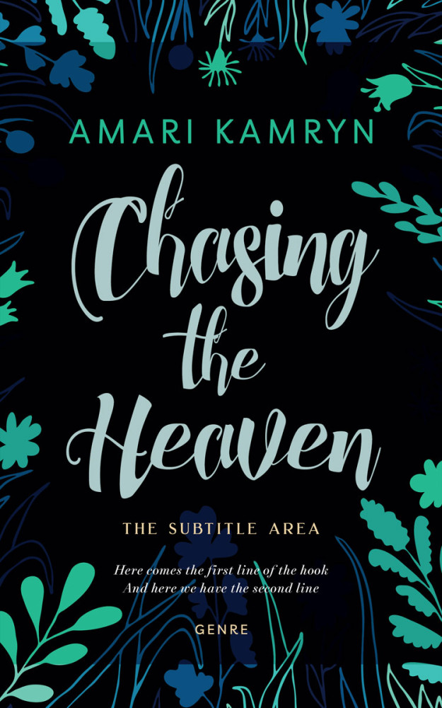 Front view of Bunker #9627 - Premade Romance Book Cover