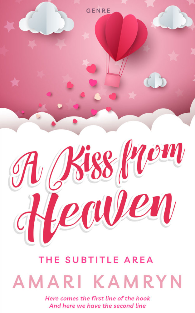 Front view of Shocking #9639 - Premade Romance Book Cover