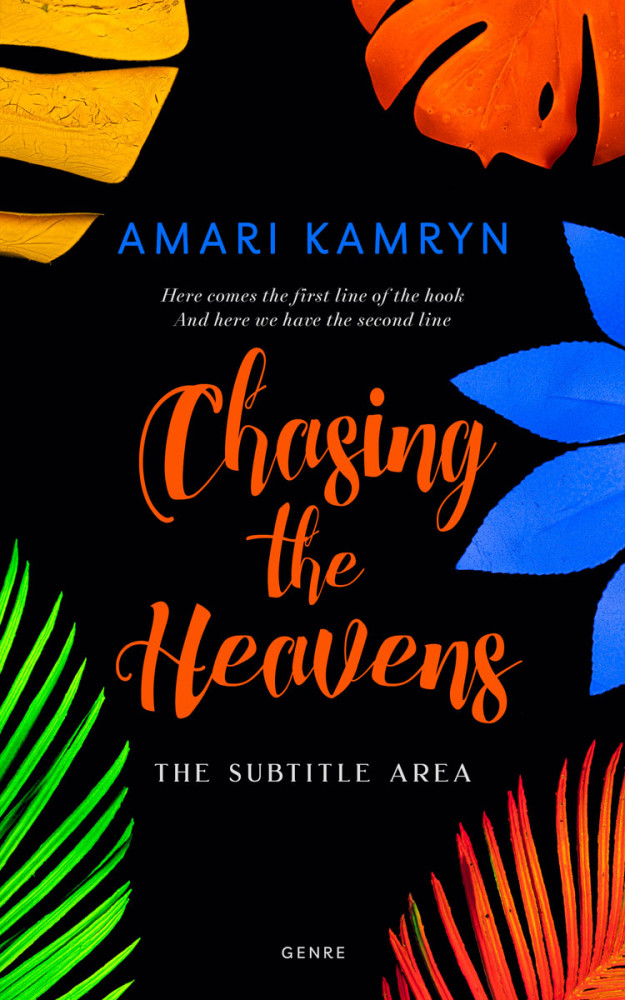 Front view of Rangoon Green #9643 - Premade Surreal Book Cover