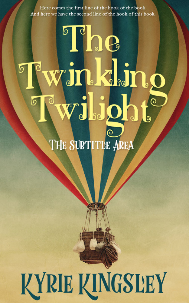 Front view of Gimblet #9677 - Premade Fantasy Book Cover