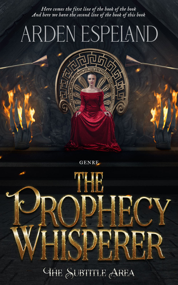 Front view of Baltic Sea #9713 - Premade Fantasy Book Cover | BookCoverZone