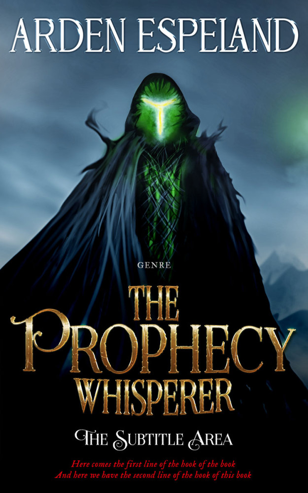 Front view of Woodsmoke #9717 - Premade Fantasy Book Cover | BookCoverZone