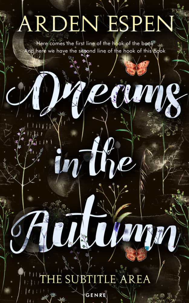 Front view of Eternity #9741 - Premade Nature Book Cover