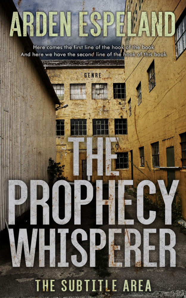 Front view of Clay Creek #9751 - Premade Mystery & Thriller & Suspense Book Cover