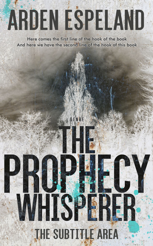 Front view of Cloud #9758 - Premade Mystery & Thriller & Suspense Book Cover