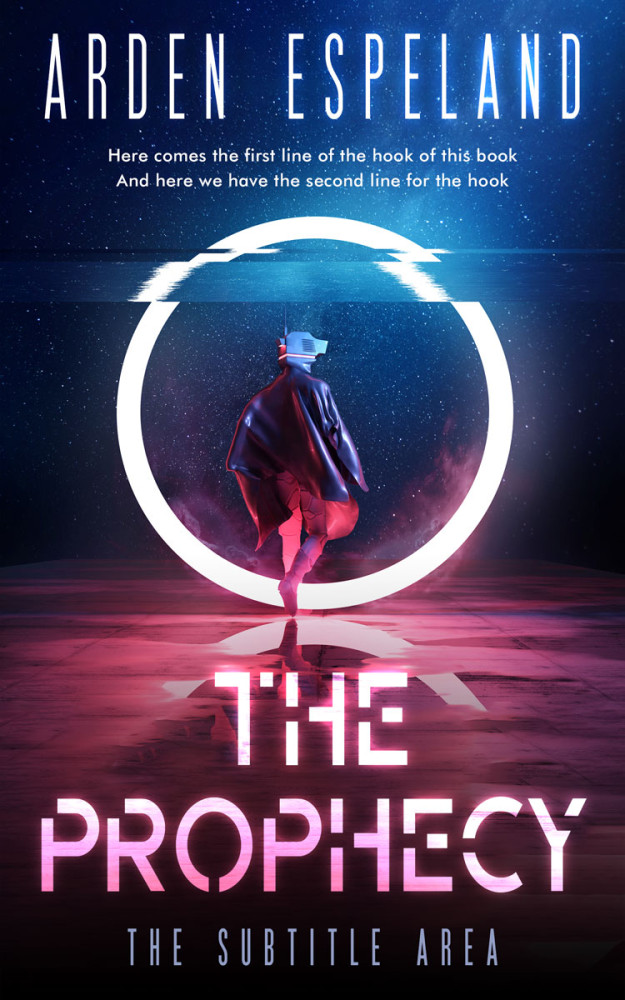 Front view of Revolver #9787 - Premade Apocalyptica Book Cover