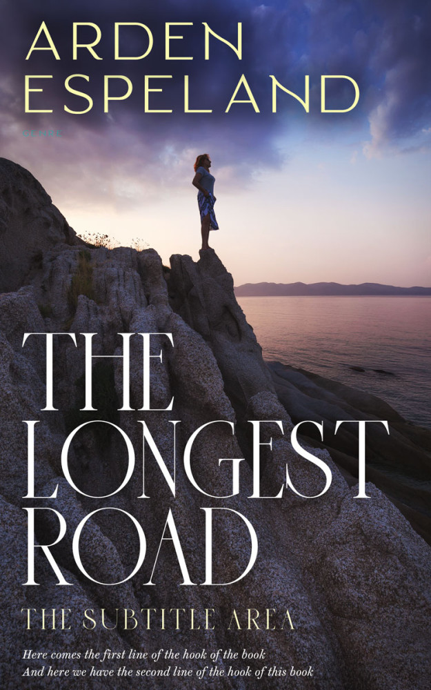 Front view of Tuna #9810 - Premade Travel Book Cover