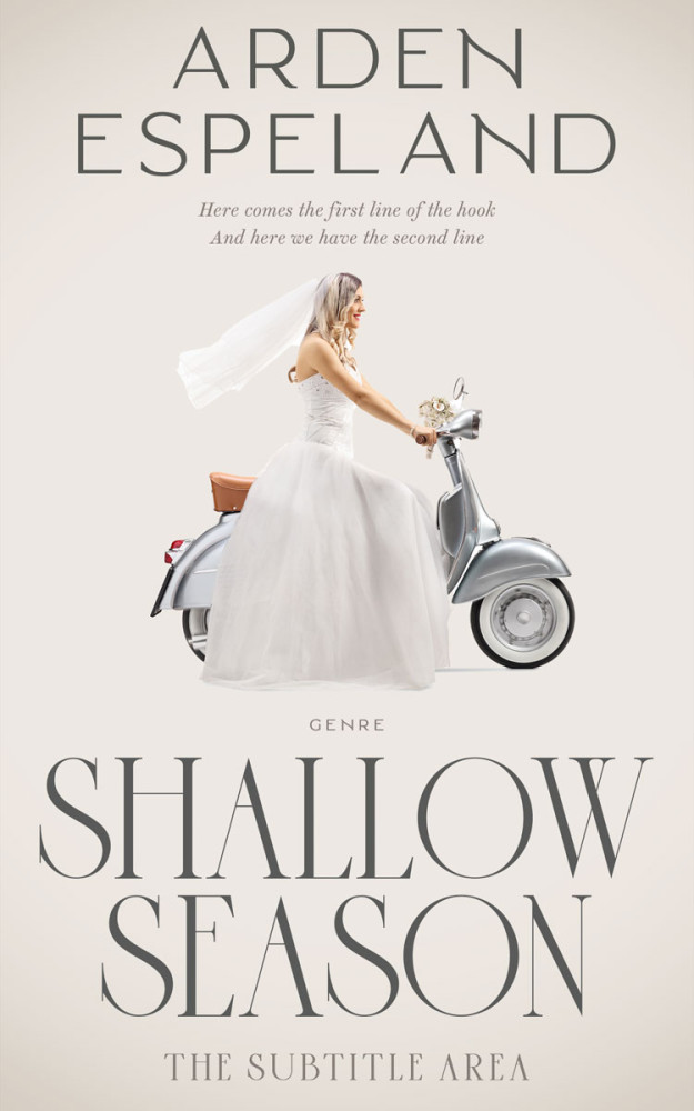 Front view of Satin Linen #9826 - Premade Romance Book Cover | BookCoverZone