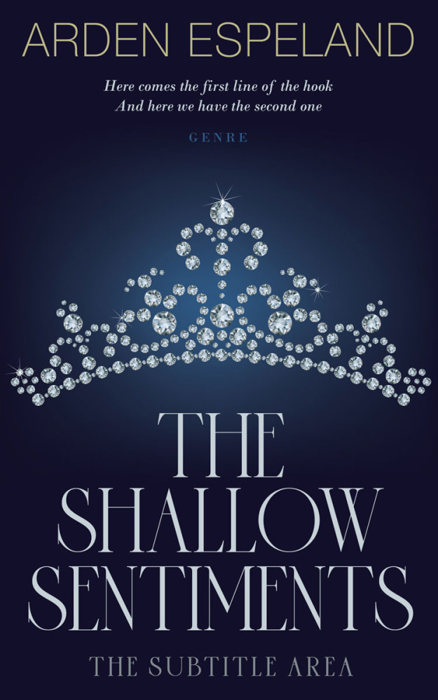 Front view of Mirage #9833 - Premade Chick Lit Book Cover