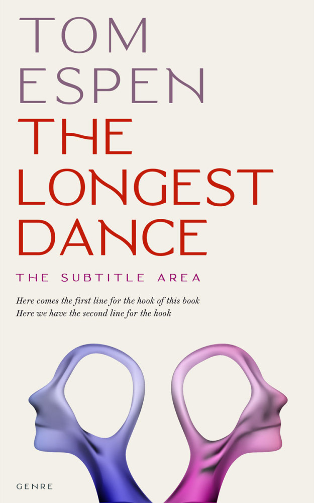 Front view of Pampas #9839 - Premade Self-Improvement & Self-Help Book Cover